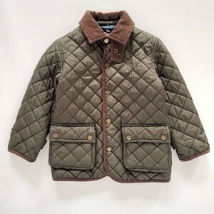 Ralph Lauren Kids Quilted Jacket - Olive Green